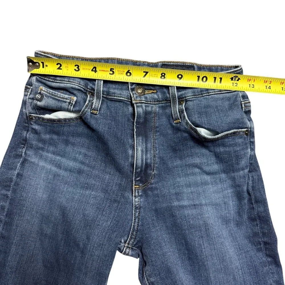 AG Farrah Ankle High Rise Skinny Jeans Size 26 Blue Denim - Picture 7 of 9